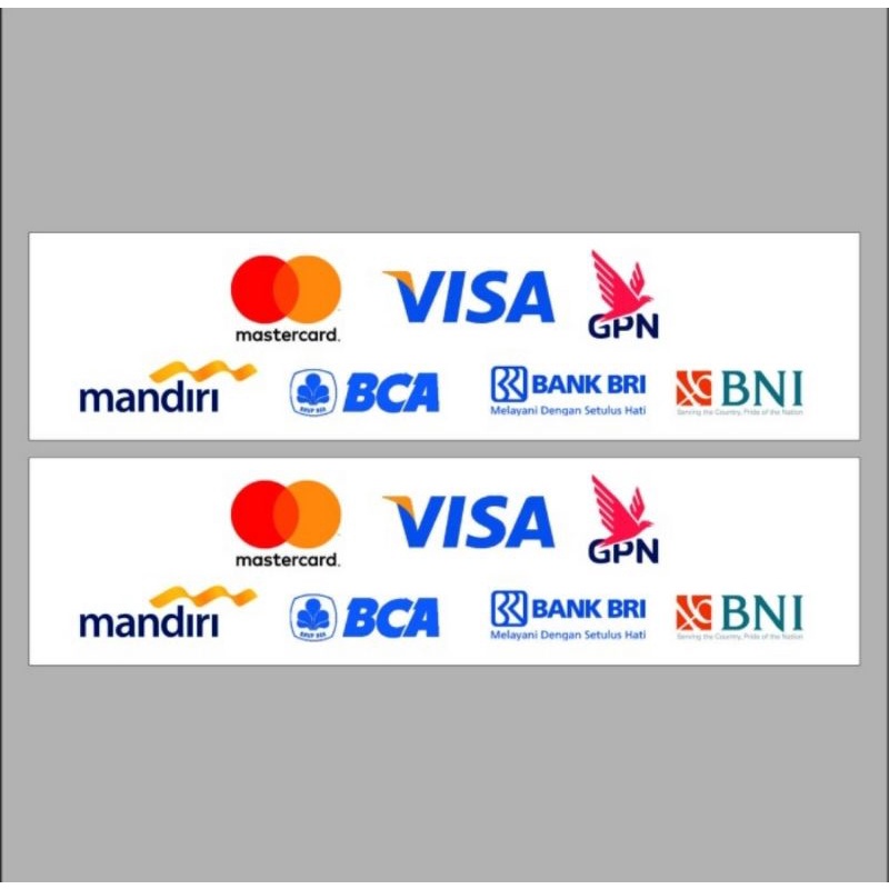 

STIKER VYNIL DEBIT VISA 12x3cm