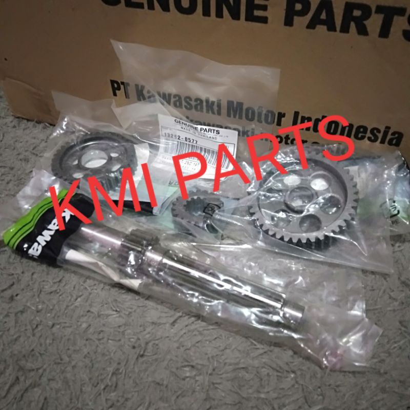 rasio gigi rasio klx 140 PnP klx 150 Kawasaki original