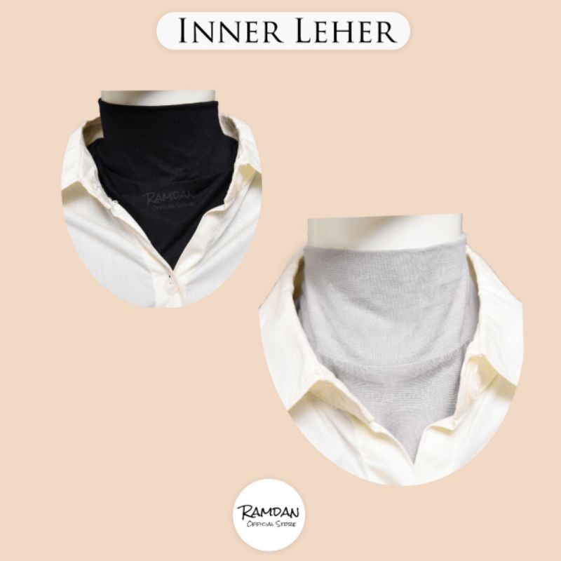 Inner leher, daleman leher, tutup leher/ dada, inner dada