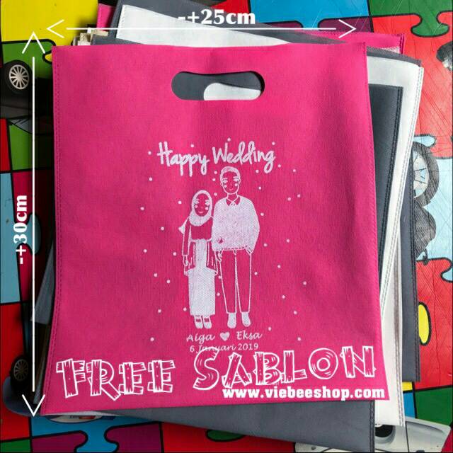 

Souvenir Murah/ Tas Spunbond/ FOP 25X30