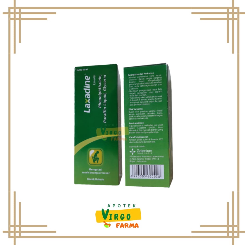 Laxadine Syrup 60 ml
