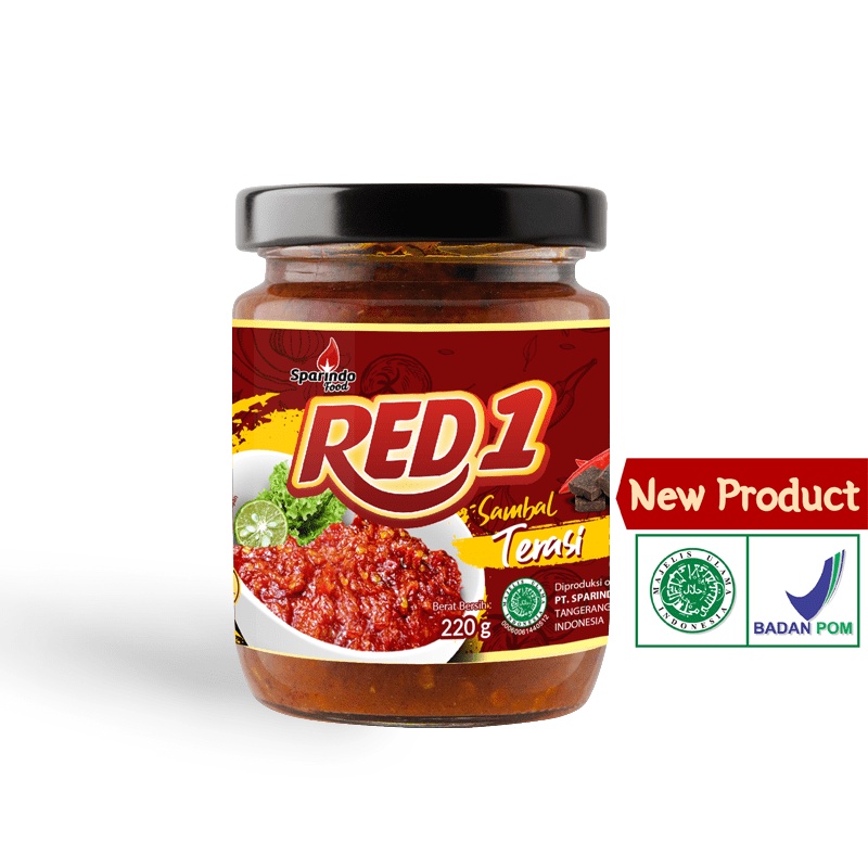 

RED1 Sambal Terasi (220 gram)