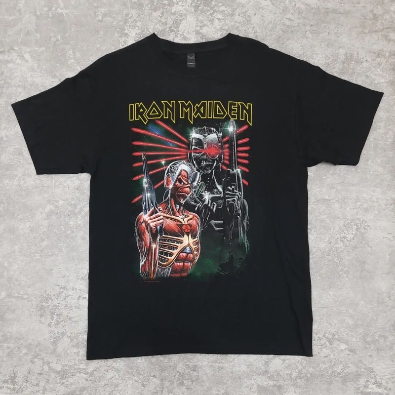 kaos baju tshirt band musik IRON MAIDEN official merch