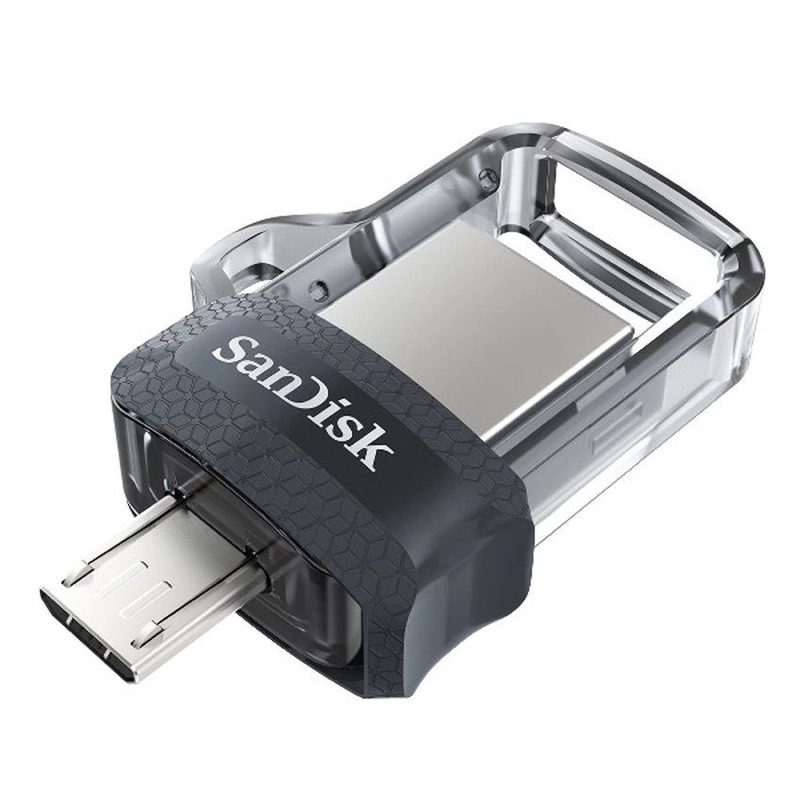 OTG SANDISK MICRO FLASH DISK USB OTG m3.0 Up To 150Mbps ORIGINAL OTG MICRO SDDD3  16GB/32GB/64GB/128GB Promo Sen