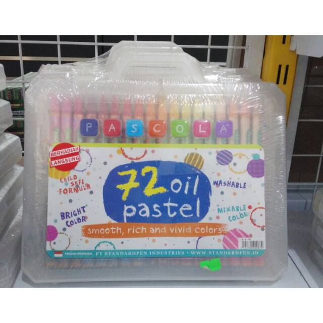 Krayon pascola 72 warna