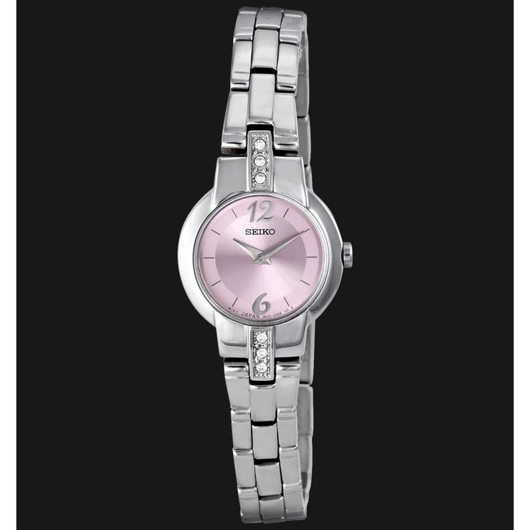 Seiko Ladies SUJG37P2 | Jam Tangan Wanita SUJG37 Silver Stainless Quartz