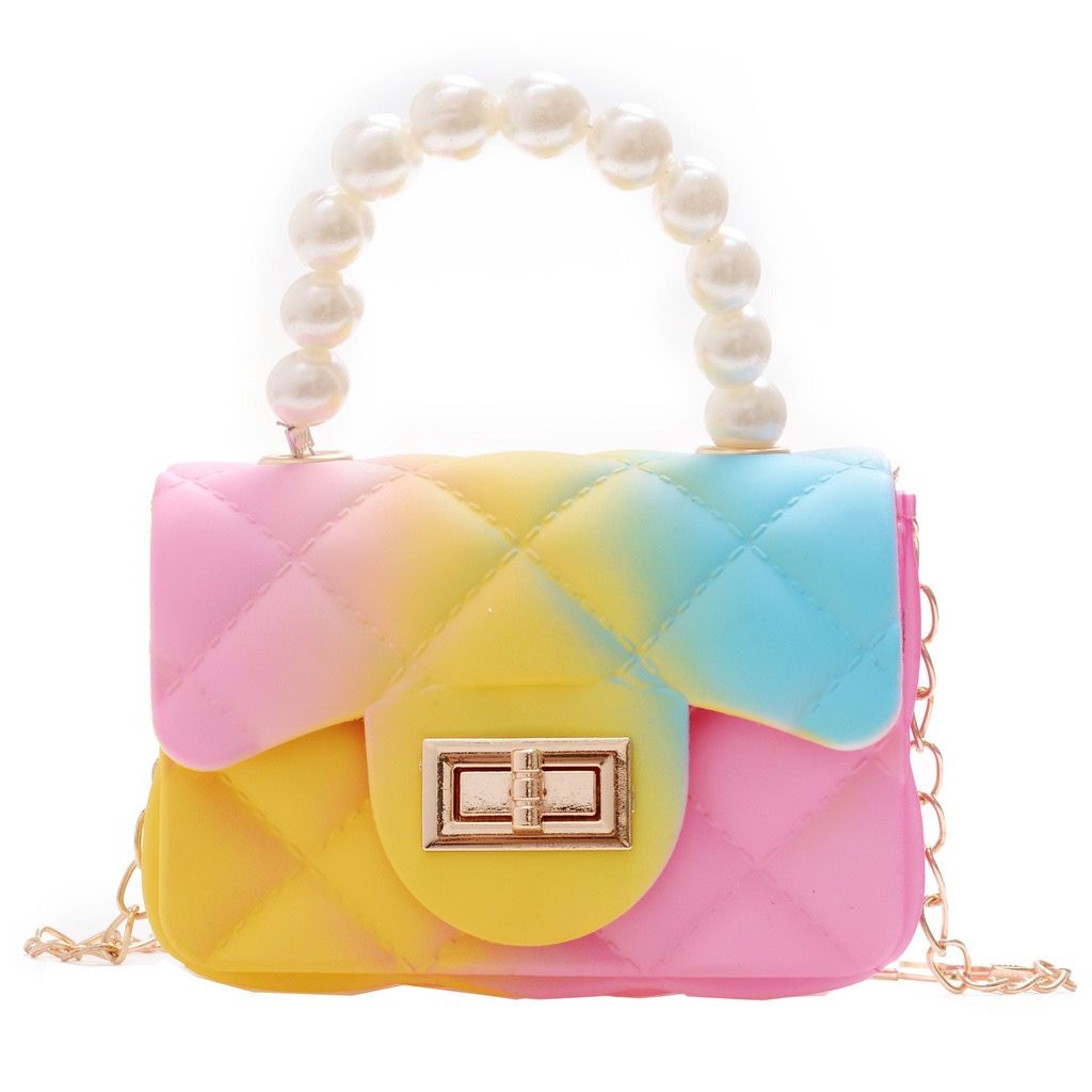 TASHAPPY EL 5722 tas SELEMPANG Mini Rainbow Random wanita import model korea supplier tas import