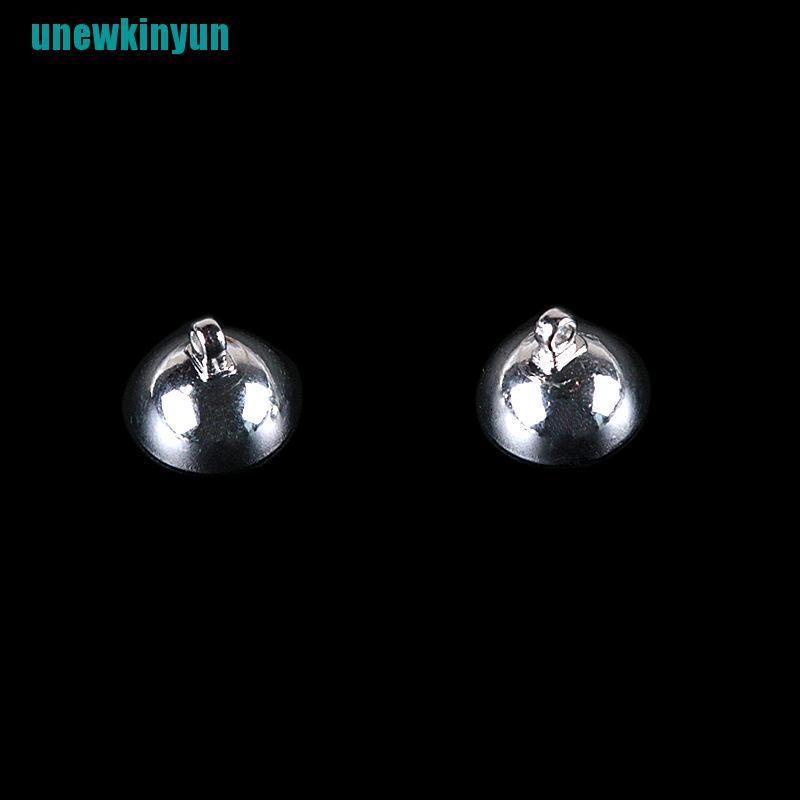 ❤10pcs Kait Lobster Magnetik Bentuk Bola Bulat Untuk Membuat Perhiasan DIY-4