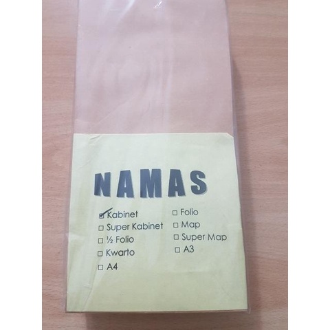

✮ Amplop coklat gaji / amplop coklat kabinet (per pack) ☆
