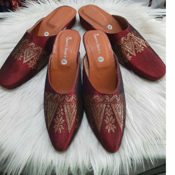 Sendal Pengantin Adat Minang padang sumatera barat