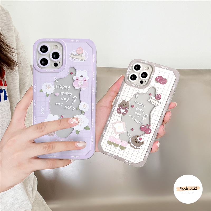 Casing TPU Xiaomi Redmi 9A 10 10C 9 9T 9C NFC POCO M3 M4 POCO X3 Pro NFC Redmi Note 8 11s 10S 11 9s 9pro 10 11 Pro Max Plus Motif Kelinci