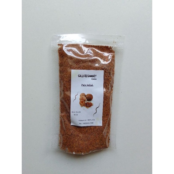 Jual Pala Bubuk Ground Nutmeg Rempah Bersih Gr Shopee Indonesia