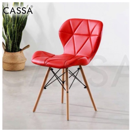 Kursi Cafe / Kursi Bar / Kursi Taman / Kursi Santai / Kursi Kantor / KURSI BELAJAR MILENEAL MULTIFUNGSI / Bangku Kerja / Kursi Lipat-BUTTERFLY RED