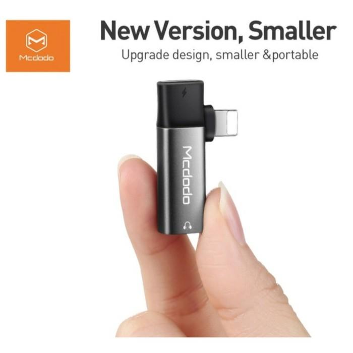 McDodo Converter Audio Adapter Lightning to Dual Lightning iPhone