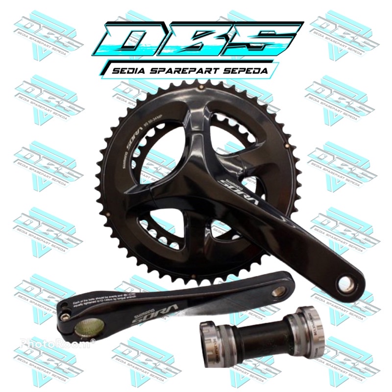 CRANKSET SHIMANO SORA R3000 COMPACT 50/34X170MM CRANK SORA