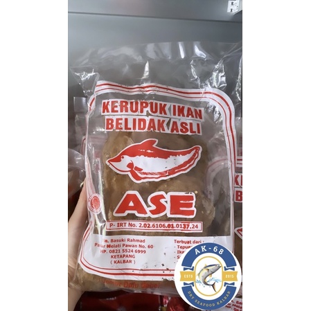 

Kerupuk belidak ASE 500gram