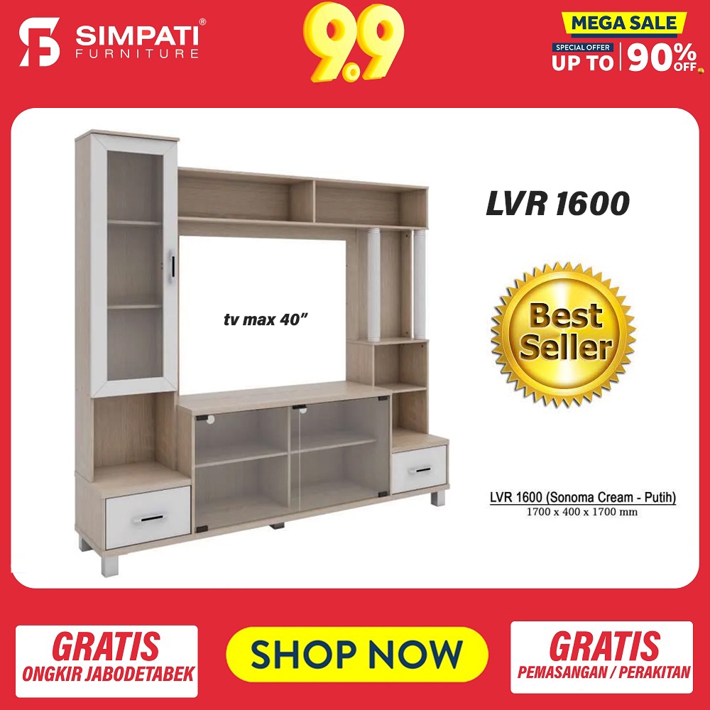 Lemari Hias Graver LVR 1600