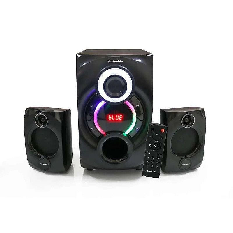 SIMBADDA CST 7000N+ 2.1 Mega Bass Speaker Bluetooth USB AUX FM MIC