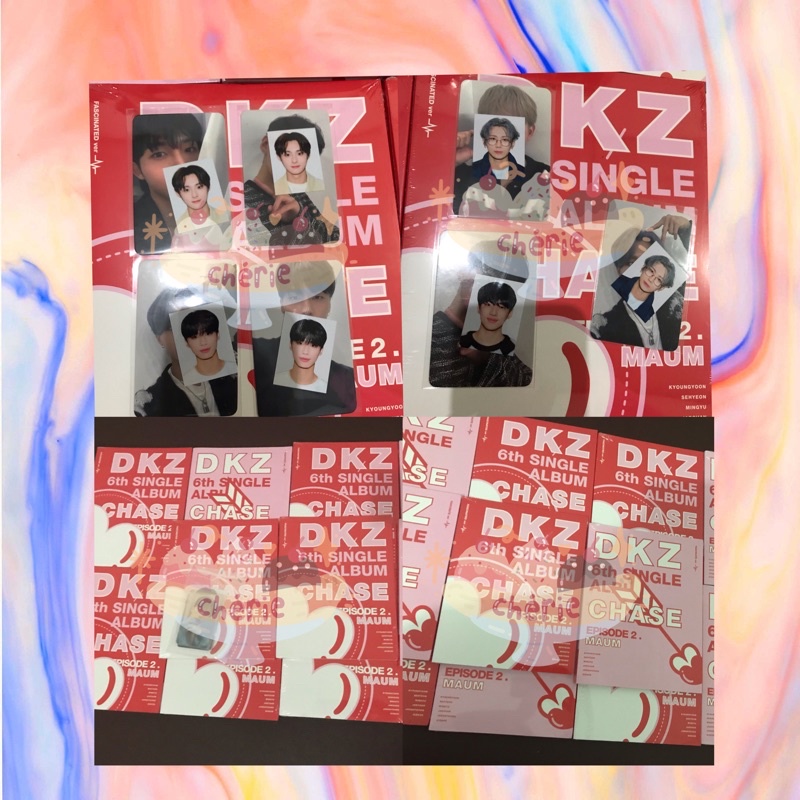 (BACA DESKRIPSI) ALBUM DKZ DONGKIZ CHASE PT 2 MAUM FASCINATED KTOWN4U JAECHAN