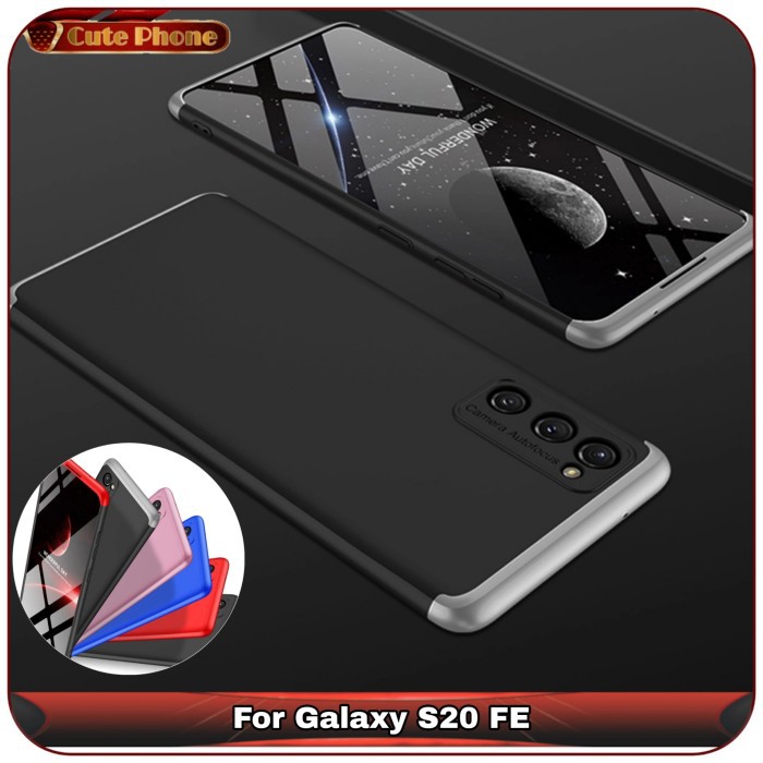 Casing Hard Case Samsung Galaxy S20 FE Slim Armor 360 Full Cover GKK