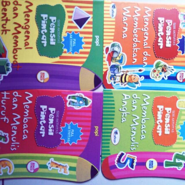 

Seri Aktifitas pensil pintar