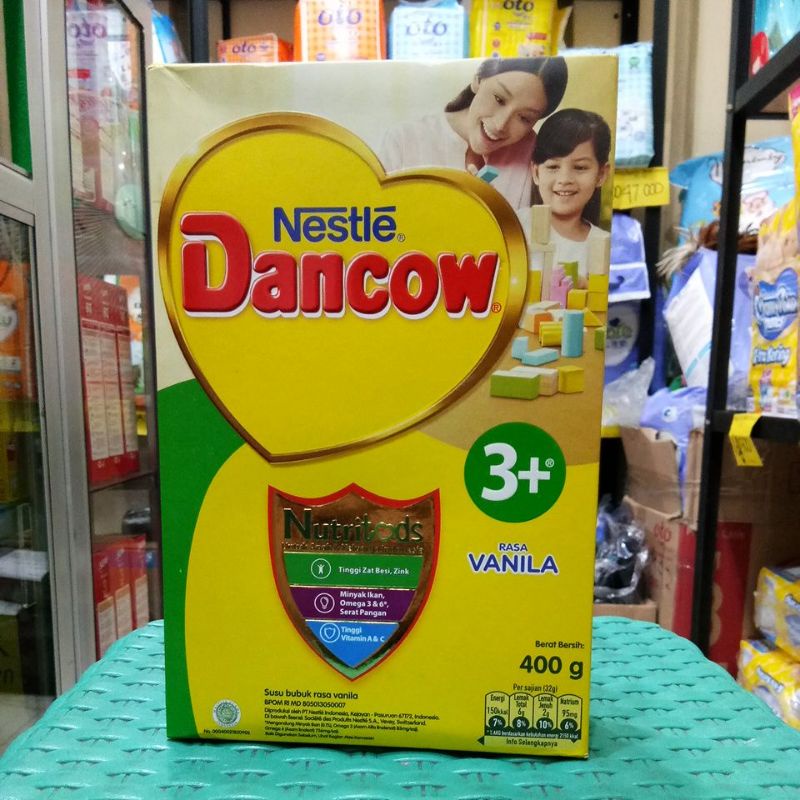 DANCOW 3+ MADU, VANILA 400GRAM