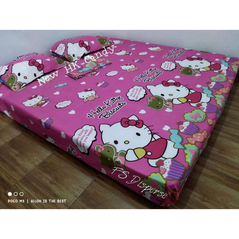 Sprei hello kity 180