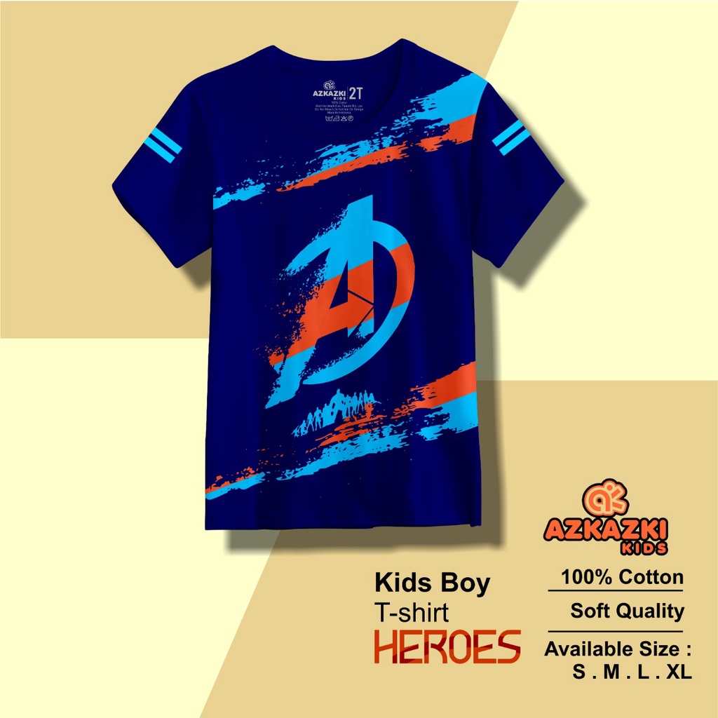 Baju Anak kaos Anak Laki laki Cowok Distro Katun Cotton Combed 24s Premium Tshirt T Shirt Kaus Umur 