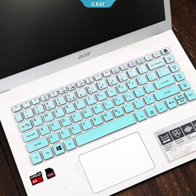 Skin Silikon Cover Pelindung Keyboard Laptop 14 &quot;Untuk Acer Aspire 3-32 - 31-21 E 14 E5 ES 422 432 473 474 475 476G ZK