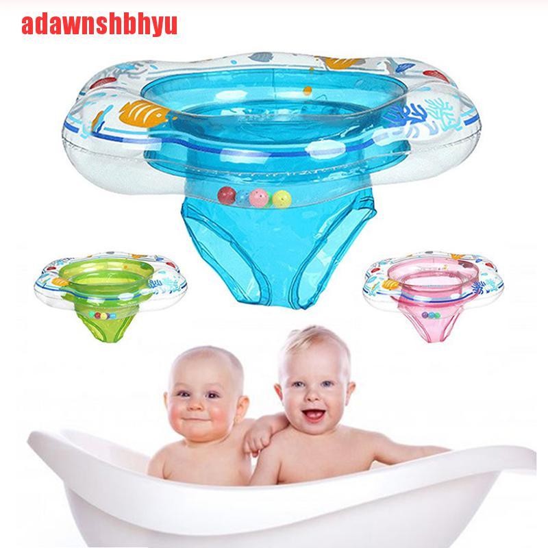 (Adawnshbhyu) Ban Renang Tiup Model Ring Ganda Untuk Bayi/Anak