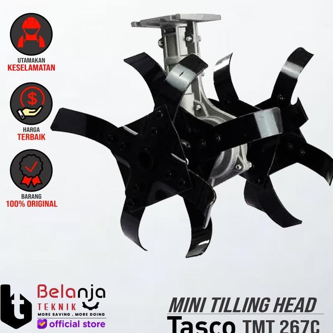 Tasco Mini Tilling Head TMT267C as Bintang 7 TMT 267 Pencacah Tanah