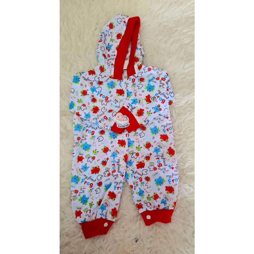 Romper Jojo Motif, Romper Anak 0-6 bulan