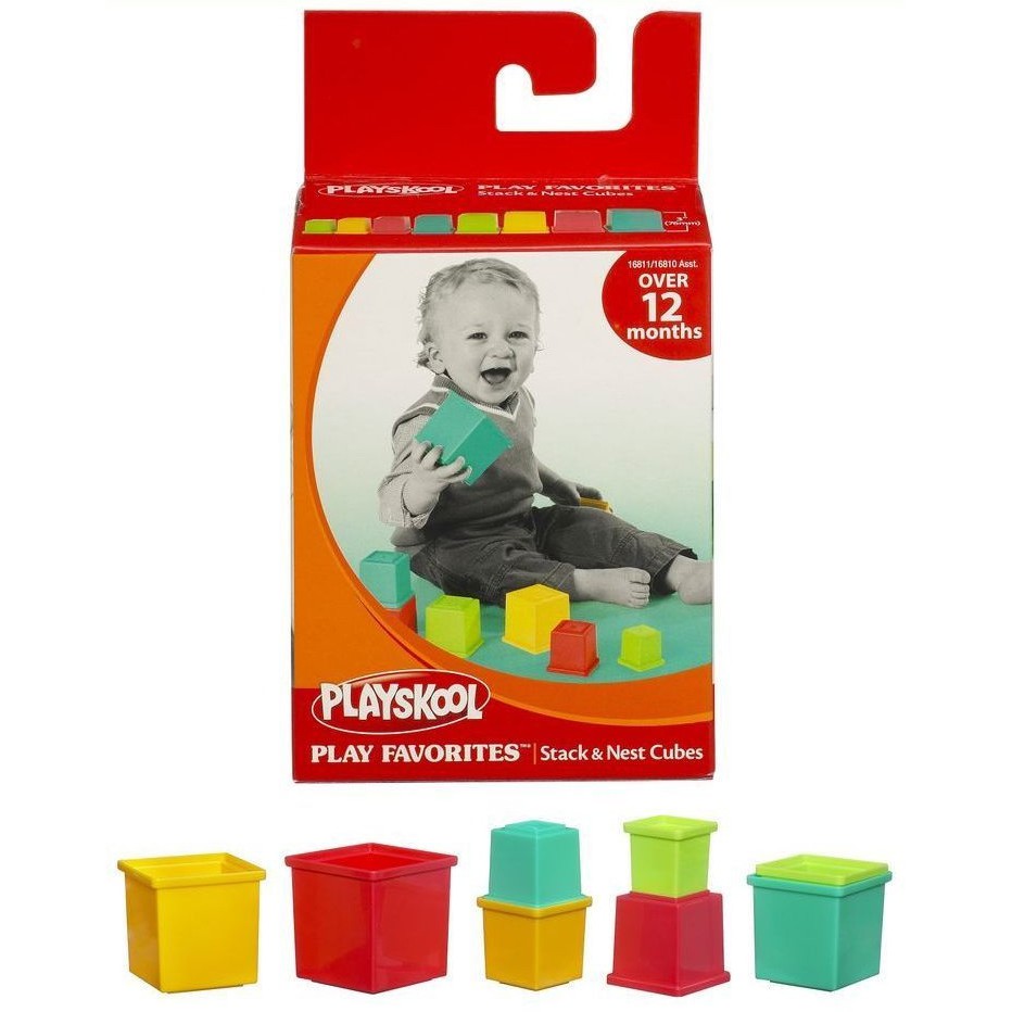 playskool stack and nest cubes