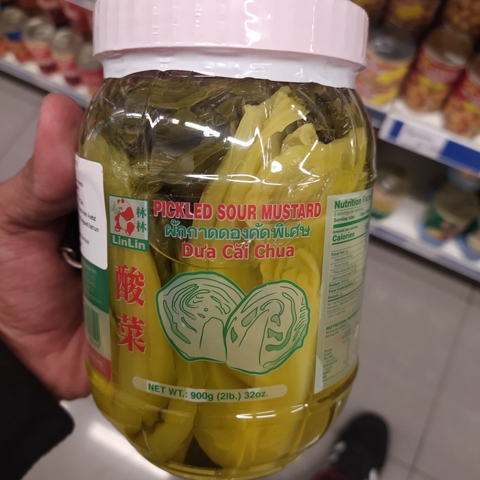 

lin lin pickled sour mustard 900gr
