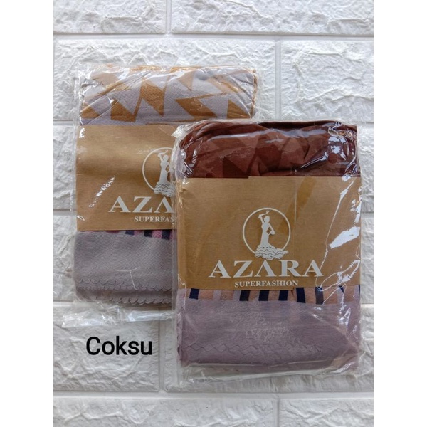 (original Azara) segi empat SENORITA MOTIF LC •• hijab segi empat Motif-Coksu
