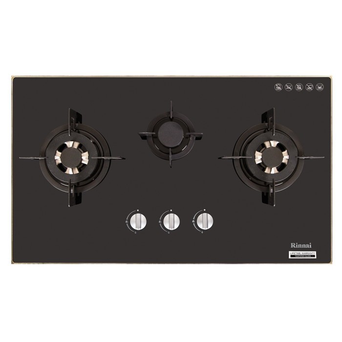 KOMPOR TANAM RINNAI GAS HOB BUILT IN RINNAI RB 713N (GB)