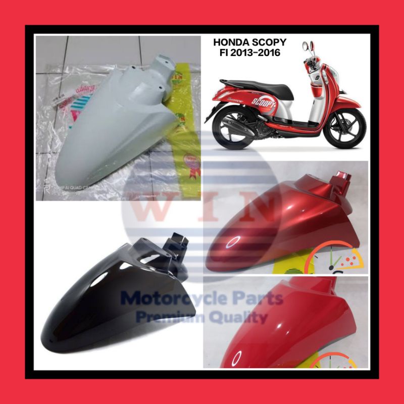 SPAKBOR SCOPY FI 2013 2014 2015 2016 | FRONT FENDER HONDA SCOPY | SLEBOR HONDA SCOPY