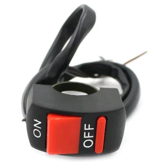 saklar on off klem di stang / saklar matiin lampu depan motor universal