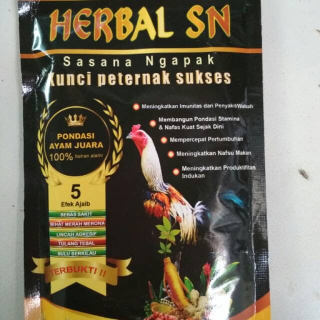 Herbal Sn Jamu Ayam Laga Ayam Bangkok Penambah Stamina Ayam Indonesia