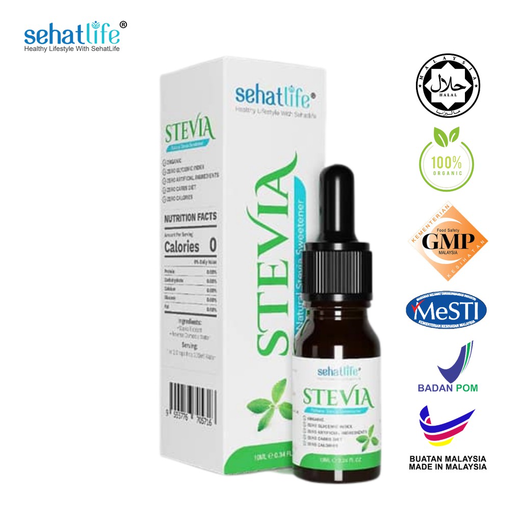 

SehatLife® Stevia Natural Sweetener (10ml)