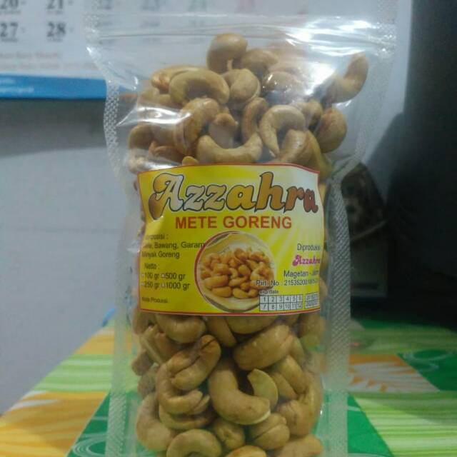 

Kacang mete goreng 1kg
