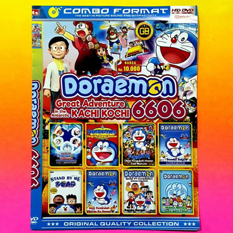KASET TERBARU FILM KARTUN ANAK DORAEMON 6606 - GREAT ADVENTURE KACHI KOCHI