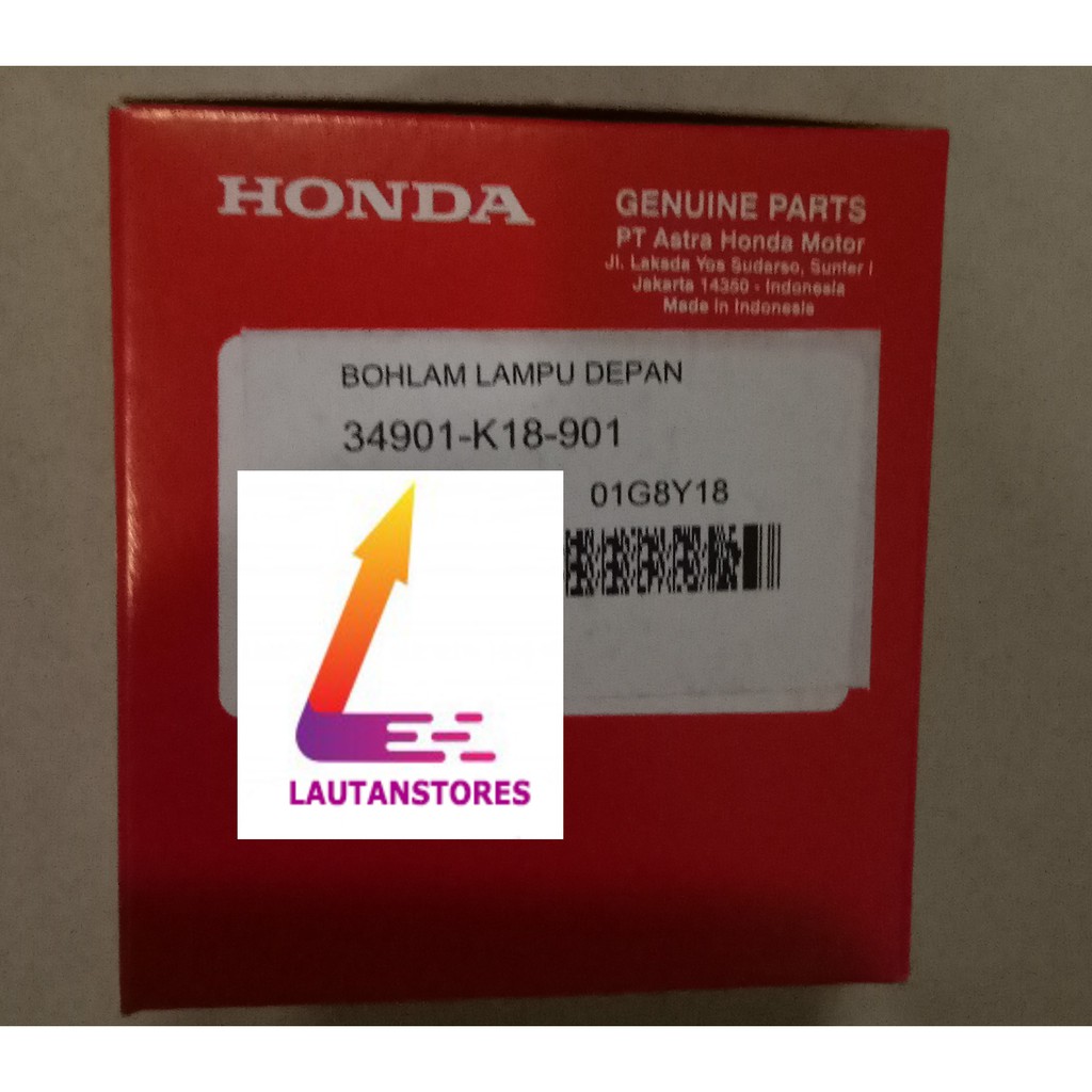 34901-K18-901 Bohlam Lampu Depan Honda Verza CB 150R