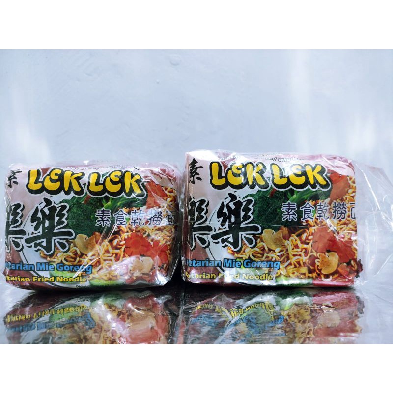

Mie lek lek | rasa mie goreng vegetarian | isi 5 bks per pak