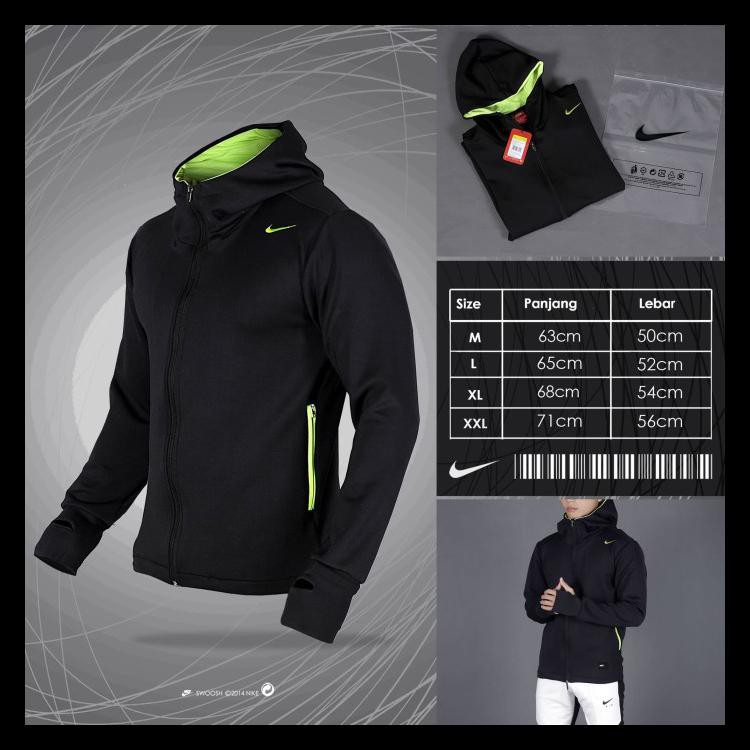 Ina NIKE TRAINING JACKET THUMBHOLE | JUMPER RUNNING | JAKET NIKE SPORT ORI CUCI GUDANG Kode 1266