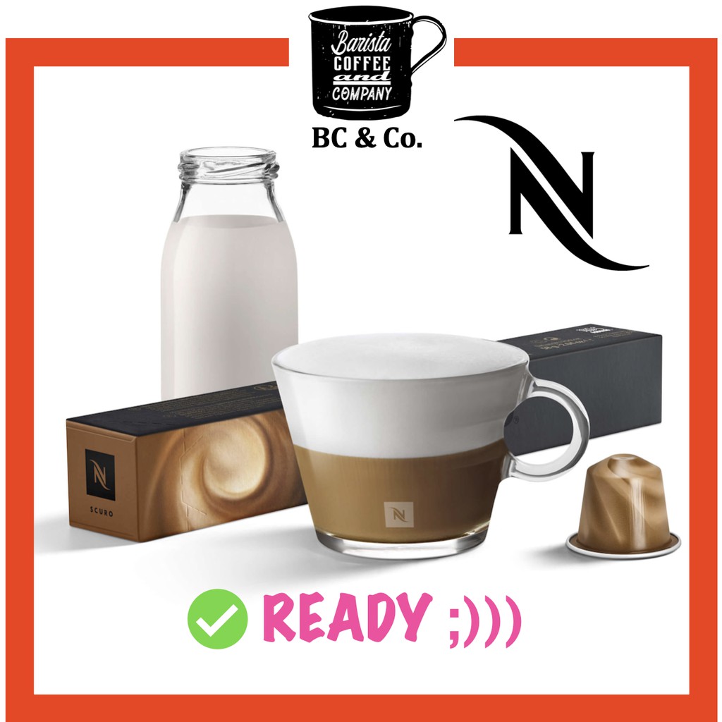 

SCURO Nespresso Scuro Coffee Capsules Kapsul Kopi