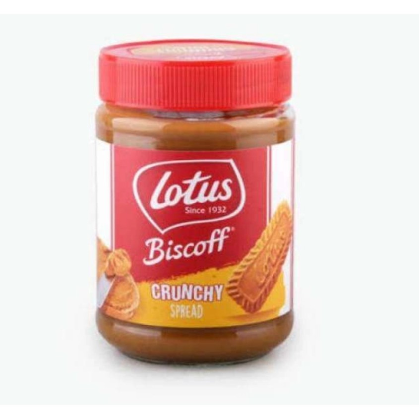 

Lotus Biscoff Spread Crunch Selai 400 g