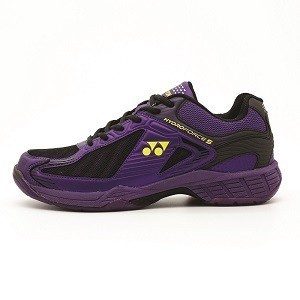 [COD] YONEX MENS BADMINTON SHOES # HYDRO FORCE 5 DARK VIOLET NEON BK 27.5