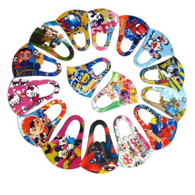  Masker  Scuba  Anak Full Print Motif Kartun     Save 15 