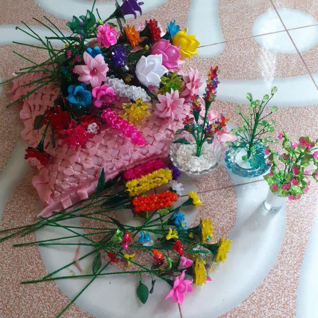 Mawar Sekop Besar Manik Akrilik